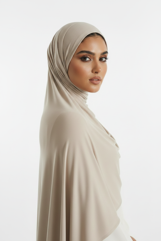 Alabaster - Over Shoulder Drape