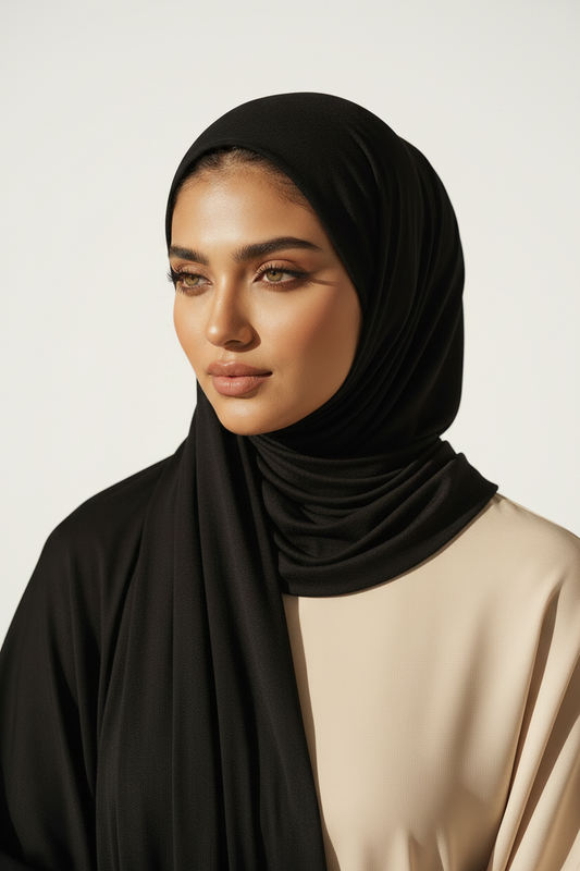 Bamboo Jersey Hijab - Editorial Gaze